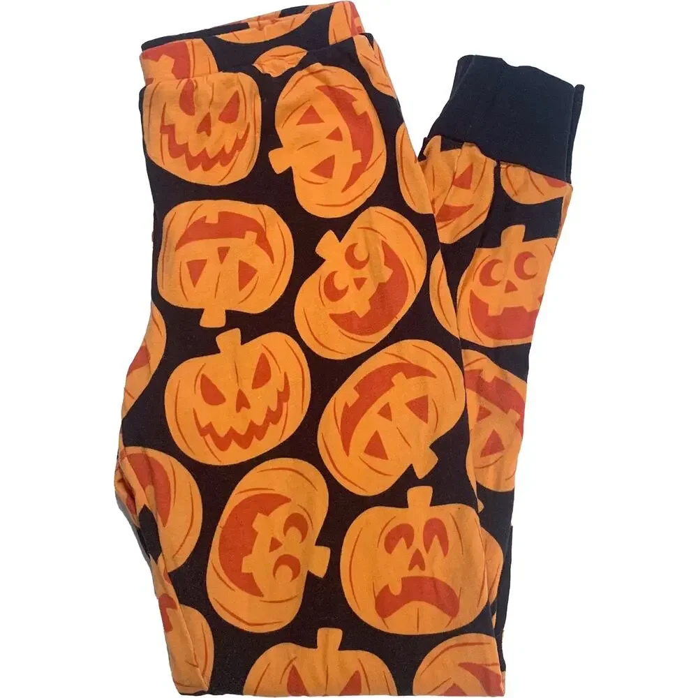Halloween Pumpkins 2-Piece Sleepwear Set by Hyde and Eek! Boutique Women's Small - Picture 3 of 8